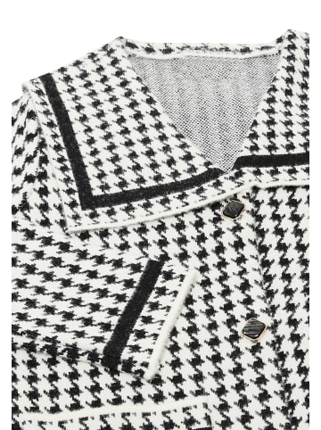 ALARY Damen Strickmantel in Wollweiss