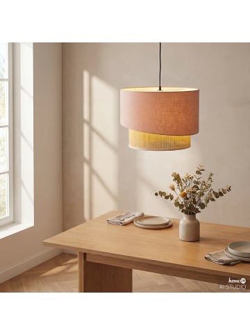 home24 Pendelleuchte OKO Typ B in Terracotta