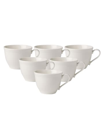 like. by Villeroy & Boch 6er Set Kaffetassen Color Loop 250 ml in Natural