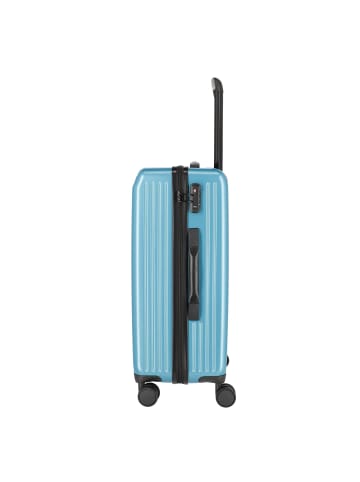 PAKLITE Sienna 4 Rollen Trolley M 67 cm in eisblau