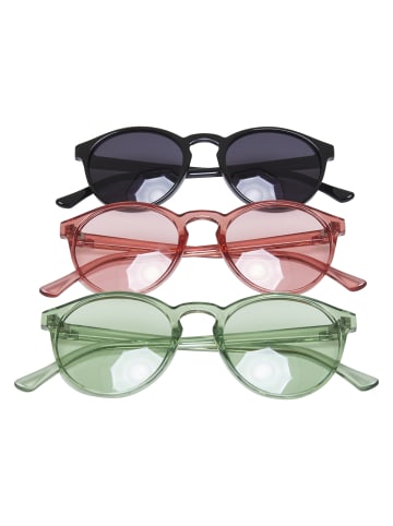 Urban Classics Glasses - undefined in black/palepink/vintagegreen