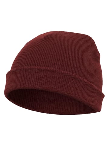  Flexfit  Flexfit Unisex Heavyweight Beanie in maroon