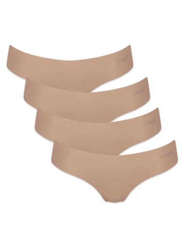 Sloggi String 4er Pack in Nude