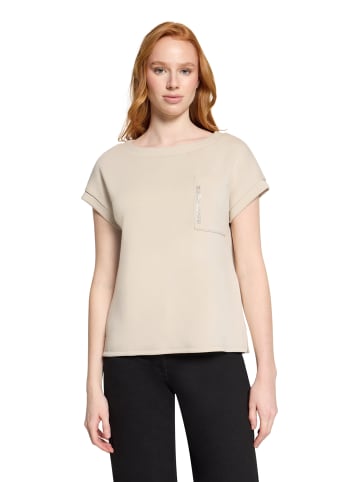 Betty Barclay Sweatshirt mit Seitenschlitzen in Beige
