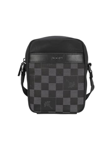 JOOP! Schultertasche 'Scacchi Rafael in Schwarz 13,50 x 18,50 x 5,00 cm'