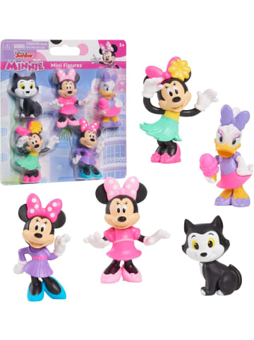 Just Play Disney Junior Minnie Mouse Minifiguren 5er-Pack, 4,3-6,9 cm 3+