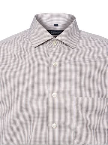 Andrew James Hemd in mocca weiß - 0005