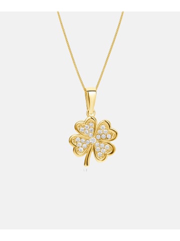 Diamant L'éternel Halskette aus 585 Gelbgold
