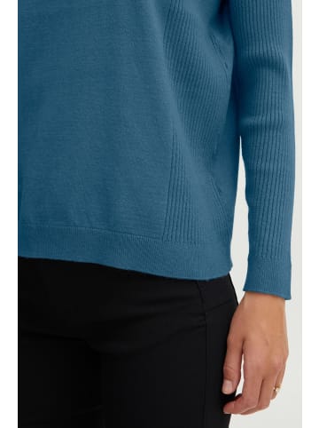 Fransa Strickpullover FRCEMELANGE 1 Pullover - 20609705 in blau