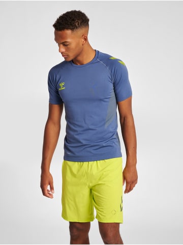 Hummel T-Shirt Raglanärmel Hmllead Herren in DARK DENIM