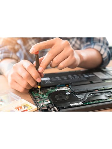 EASYmaxx Vergrößerungsbrille LED 12V schwarz  Schwarz