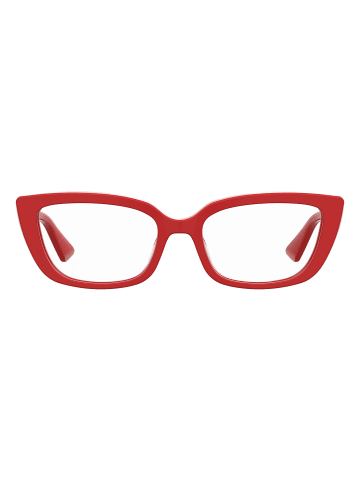 Love Moschino Damen Optische Fassungen Rechteck Rot