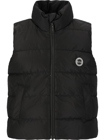 Zigzag Weste Lungo in 1001 Black