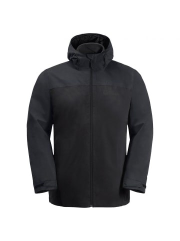 Jack Wolfskin Funktionsjacke 3 in 1 TAUBENBERG 3IN1 in Anthrazit