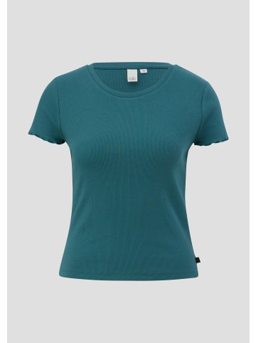 QS T-Shirt in 6737_petrol