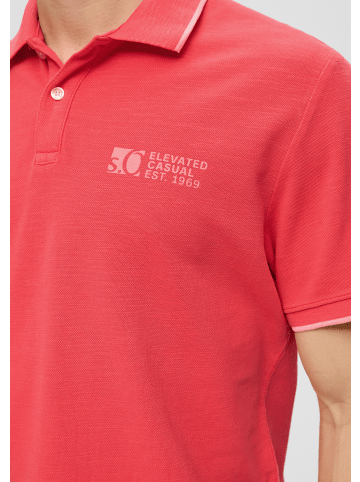 s.Oliver Polo-Shirt kurzarm in Orange