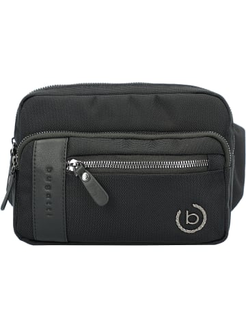 Bugatti Nero Gürteltasche 22 cm schwarz