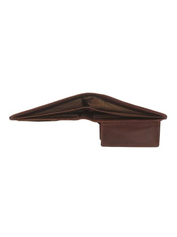 The Chesterfield Brand Walid Geldbörse RFID Schutz Leder 12 cm brown