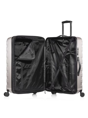 Pack Easy Clipper by Pack Easy Kosmo 4 Rollen Trolley 75 cm mit Dehnfalte in prosecco