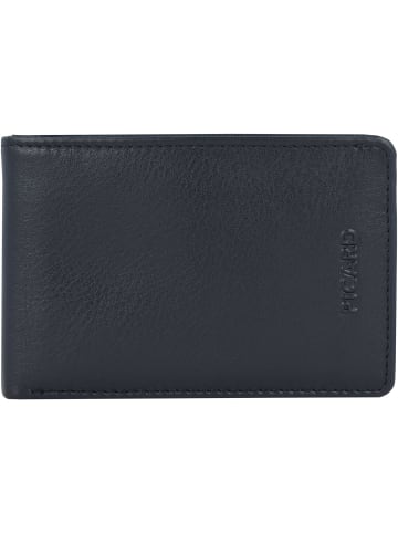 PICARD Brooklyn Geldbörse V Leder 10 cm Schwarz