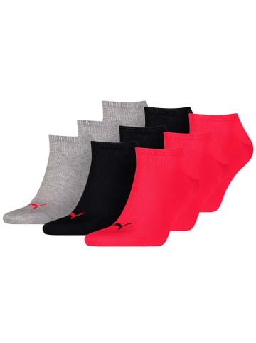 Puma Socken PUMA UNISEX SNEAKER PLAIN 9P in 232 - black / red