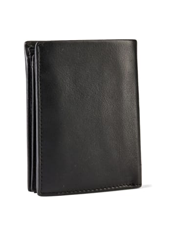 Esquire Chicago Geldbörse RFID Schutz Leder 11.5 cm schwarz