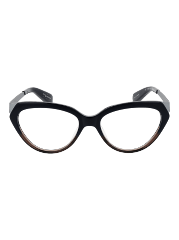 Yohji Yamamoto Unisex Optische Fassungen Katzenauge Schwarz