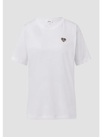 s.Oliver T-Shirt in 01D1_weiß