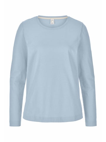 Hessnatur Schlafshirt in nordisch blau