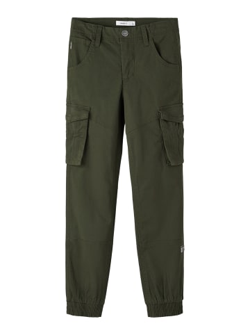 name it Cargo Hose für Jungen Jogger Chino Freizeithose NKMRYAN in Khaki