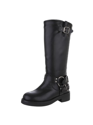 Ital-Design Stiefel in Schwarz