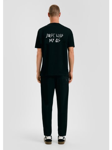 QS T-Shirt in 99D4_schwarz