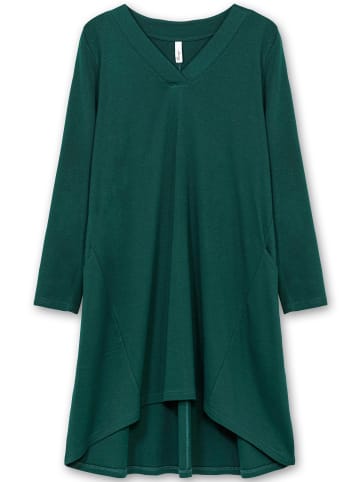 sheego Freizeitkleid in tiefgrün