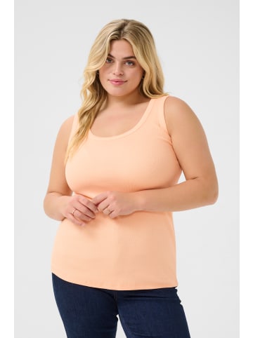 KAFFE curve Jerseytop KCcarina Tight fit in Peach Nectar