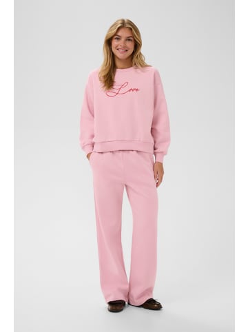 SAINT TROPEZ Strickpullover ZlovinaSZ Gerade Passform in Pink Nectar