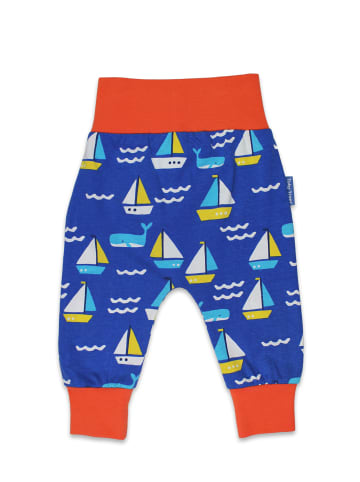 Toby Tiger Hose mit St Ives Boote Print in blau
