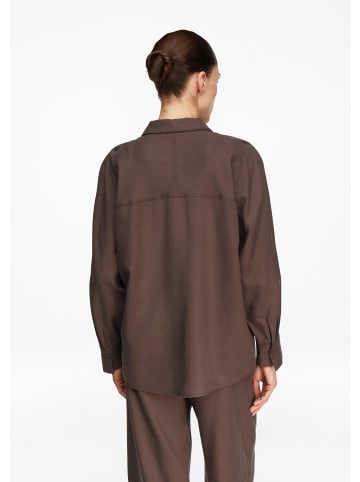 comma Bluse  in  8943_dunkelbraun