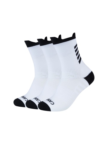 camano Sportsocke performance training light 3er Pack function in Weiß mix