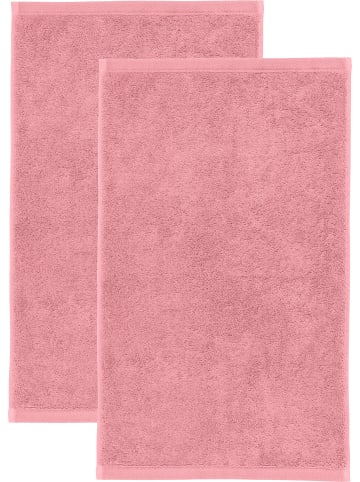 Erwin Müller Frottier Gästetuch 2er-Pack Heidenheim in altrosa