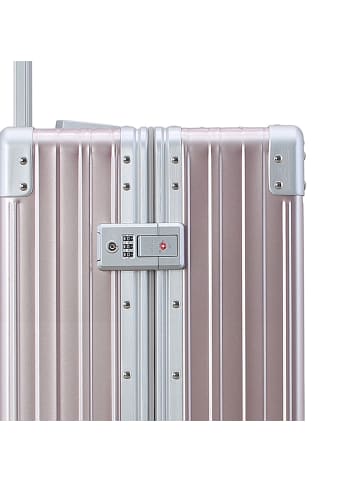 Aleon Fortis 4-Rollen Trolley Aluminium 76 cm rosegold