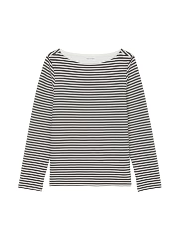 Marc O'Polo Streifen-Longsleeve regular in multi/ black