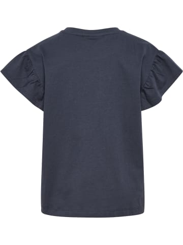 Hummel T-Shirt Hmljr Ruffle Mädchen in OMBRE BLUE