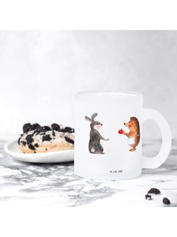 Mr. & Mrs. Panda Teetasse Hase Igel ohne Spruch in Transparent