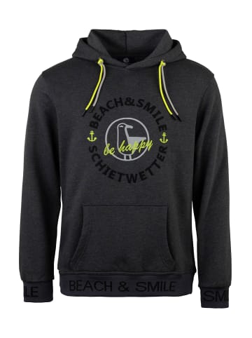 SCHIETWETTER Hoodie "Marius Meersalz" in anthrazit melange