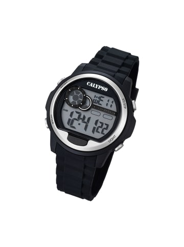 Calypso Digital-Armbanduhr Calypso Digital schwarz groß (ca. 40mm)