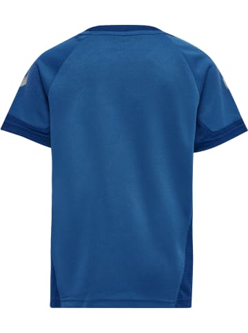 Hummel Hummel T-Shirt Hmllead Multisport Unisex Kinder Leichte Design Feuchtigkeitsabsorbierenden in TRUE BLUE