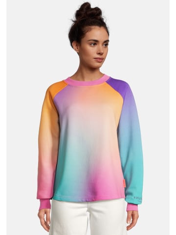 Salzhaut Sweatshirt SCHACHEN in Multicolor Verlauf