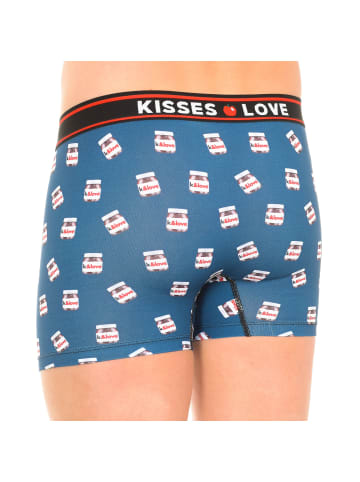 Kisses and Love Boxershorts in Blue