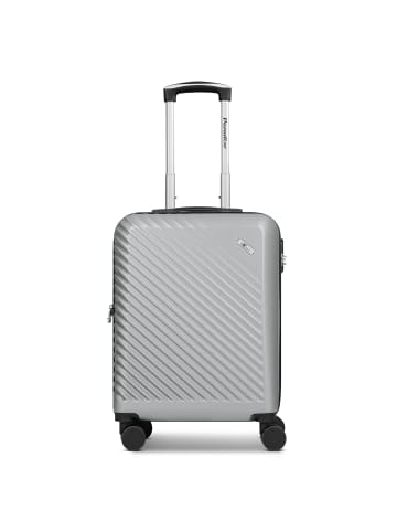 Check.In Paradise 2.0 4 Rollen Kabinentrolley S 55 cm mit Dehnfalte stone grey