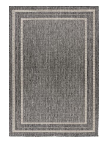Vivorum Wohnzimmer Teppich – Kurzflorteppich Nibru 325 in silber